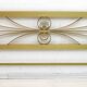 Mid-Century Modern Gilded and Satin Brass Double Bed, 1970