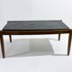 Mid-Century Modern Coffee Table, Oak and Shale