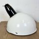 Industrial Soviet White Enamel Pendant Lamp, 1960s