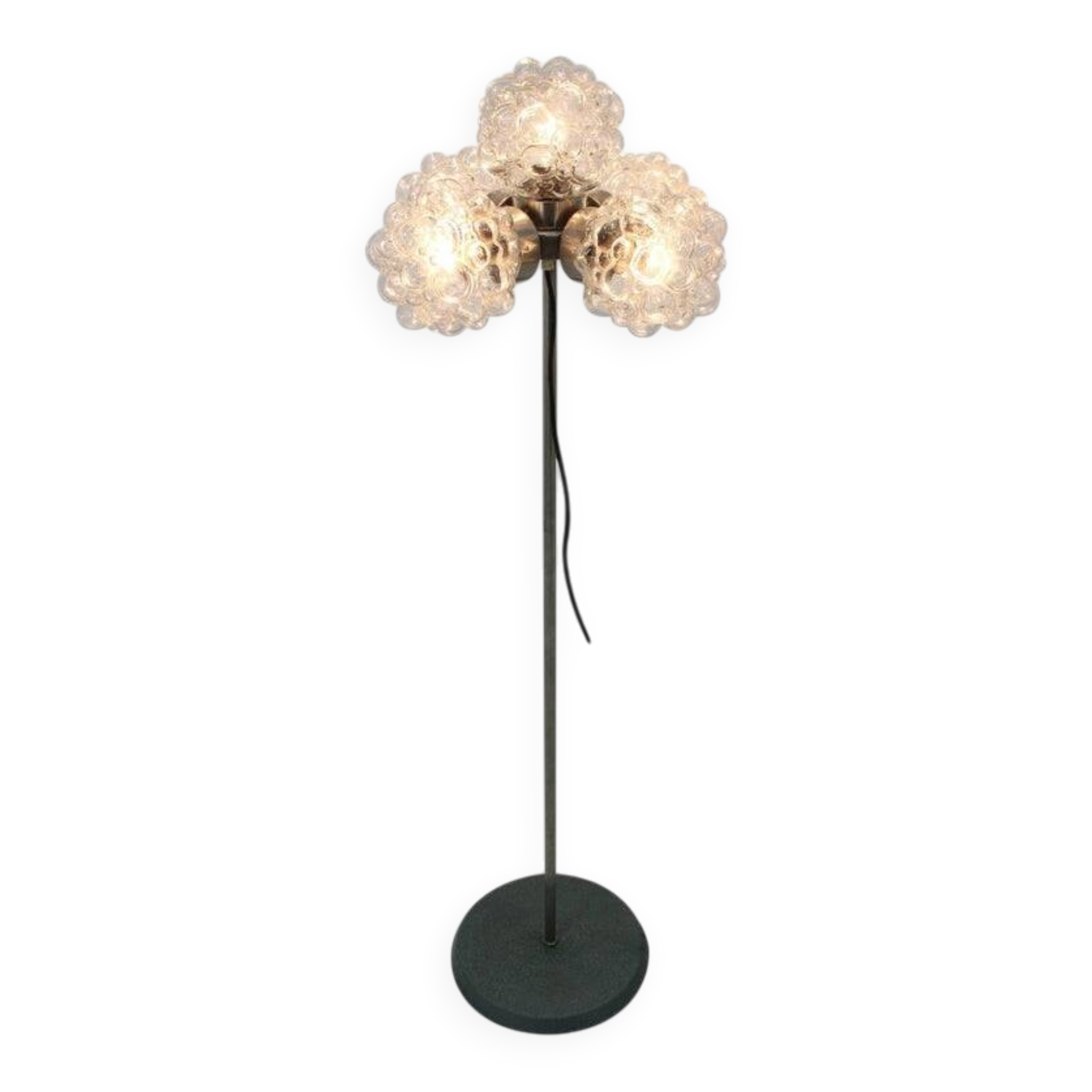 Mid-Century Modern Sputnik Style Art Glass Floor Lamp, 1970s
