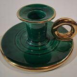 50s ceramic candle holder