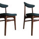 Mid-century dining chairs by Rajmund Teofil Halas, 1960s, set of two