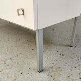 Bedside chest of drawers vintage design 1970