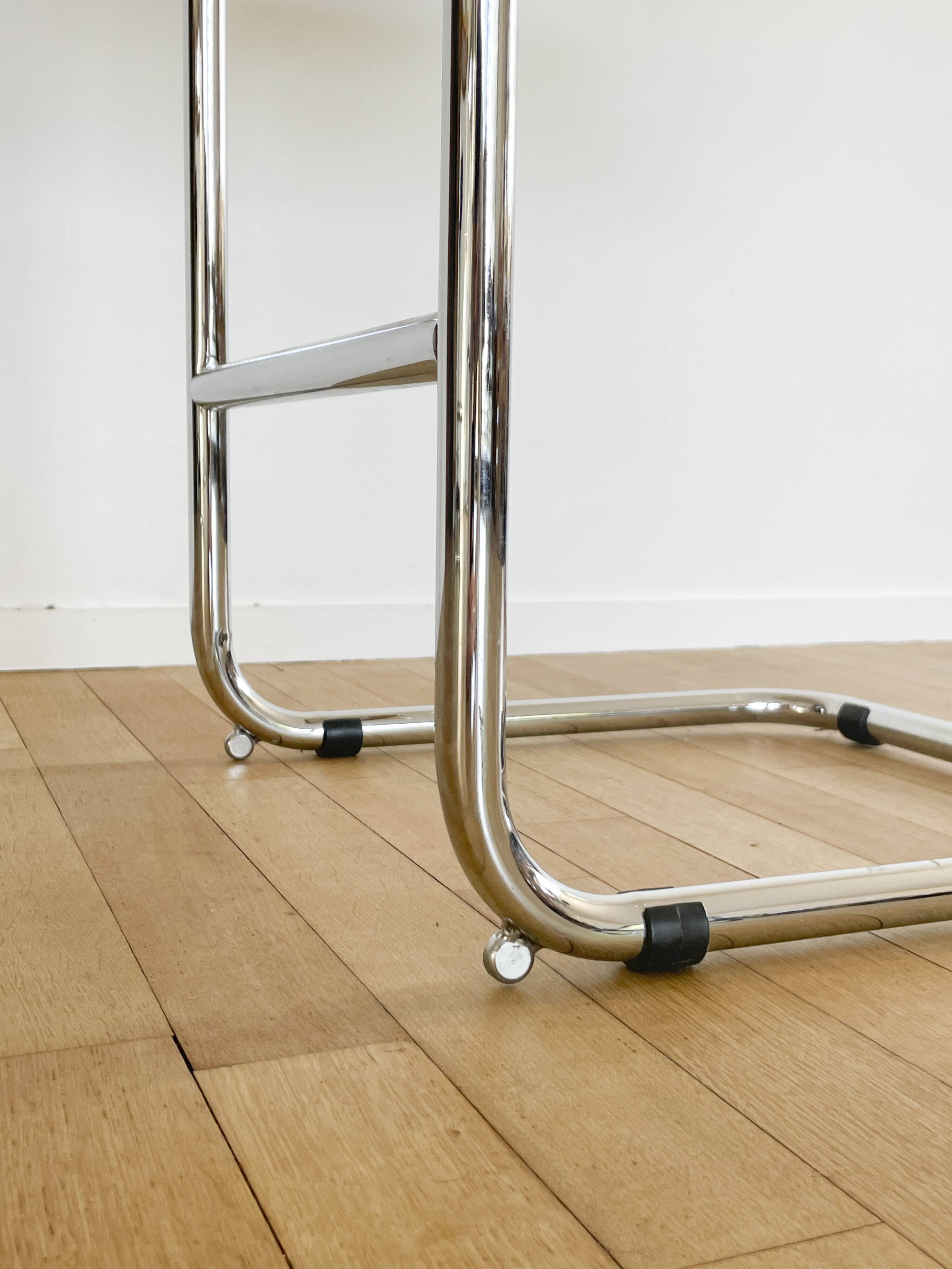 Pair bar chairs Cesca S32 Marcel Breuer, 1970