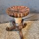 Outsider art stool
