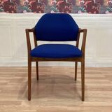 Suite of 4 designer armchairs 1950 "Hartmut Lhomeyer".