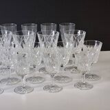 6 champagne flutes from VMC Reims in very good condition.