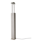 Lampadaire béton et verre, Pierre Lallemand, Moonlight 1990