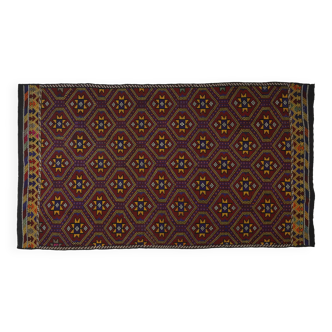 Tapis kilim anatolien fait main 293 cm x 175 cm