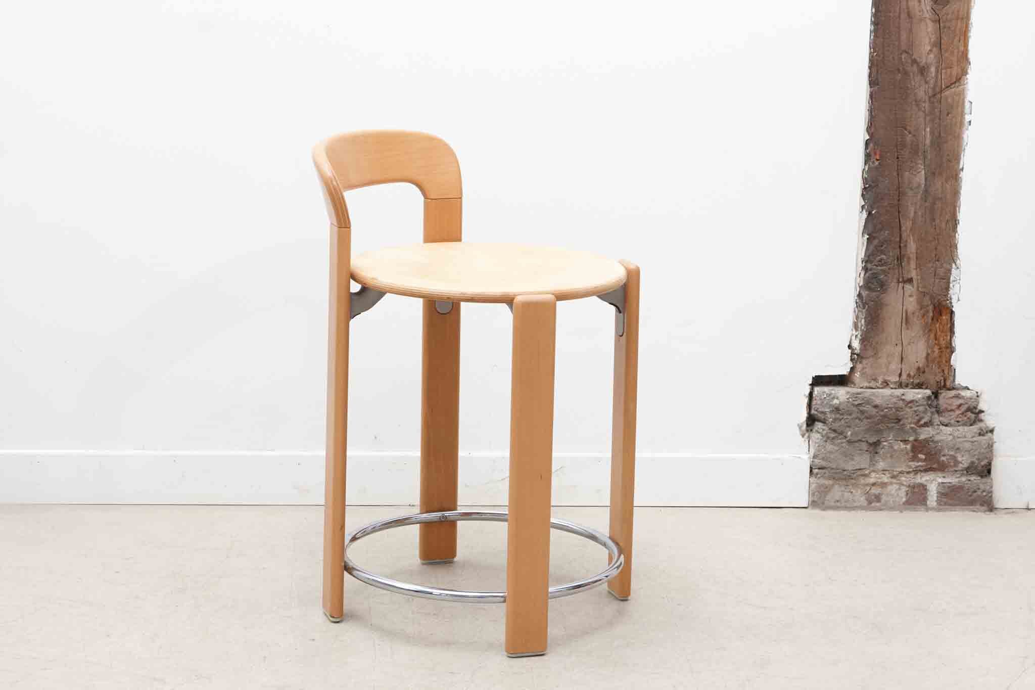 Bruno Rey oak high chair