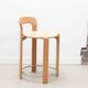 Bruno Rey oak high chair