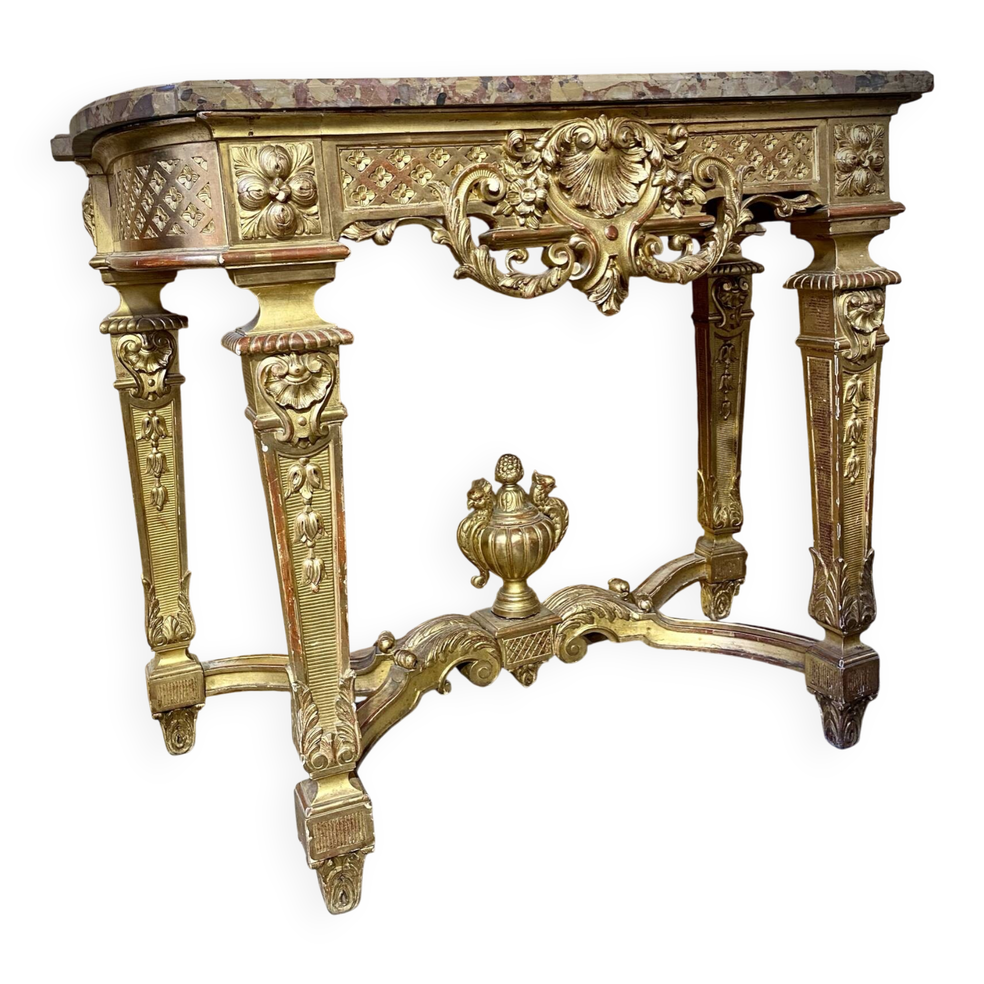 Golden console