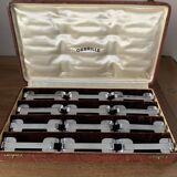 Box of 12 Orbrille silver-plated knife rests