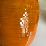 Vase XXXL Italian design 1960 in glazed earth