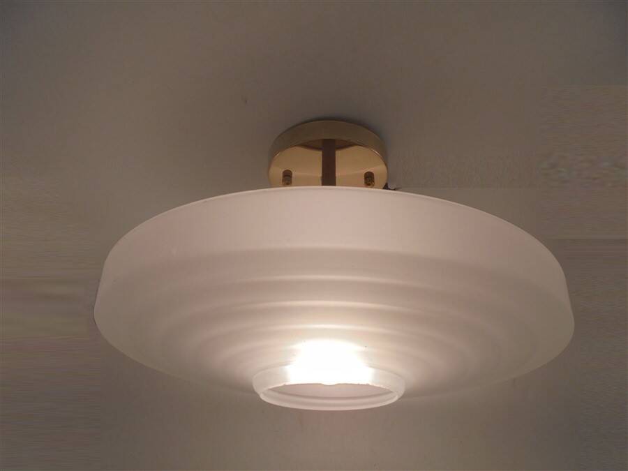 Art deco style ceiling light