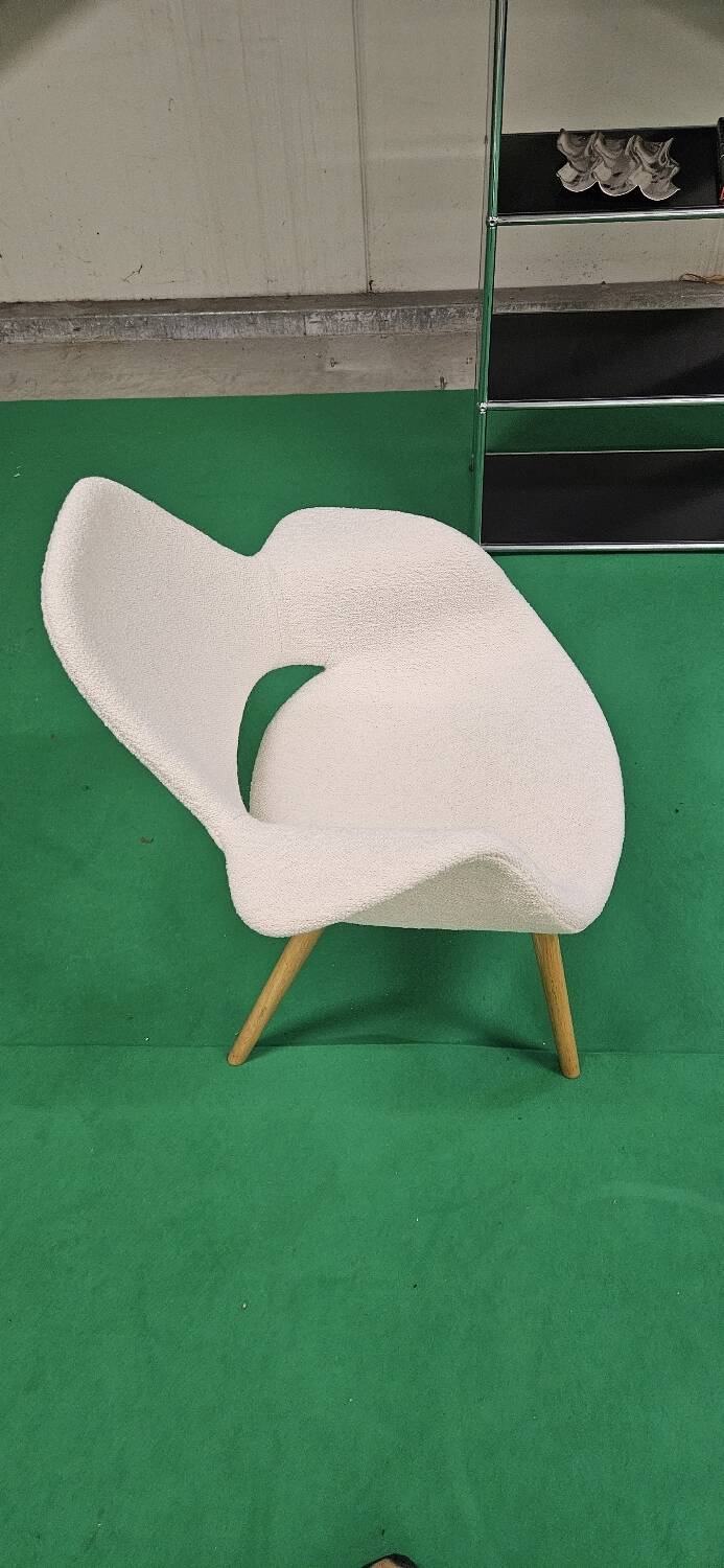 Fauteuil Lounge Boucle Charles Eames Organic par Vitra