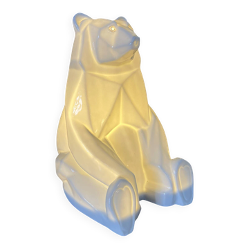 Petite lampe Art Déco ours polaire