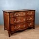 Chest of drawers crossbow louis XV in walnut XVIII th around 1750