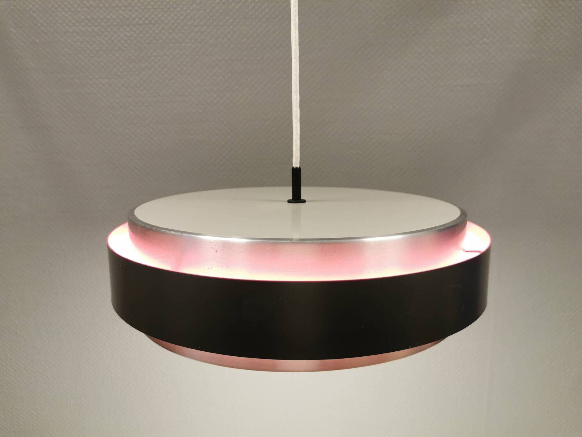 Danish design hanging lamp by Jo Hammerborg, produced by Fog&Mørup, model Sera from 1968.