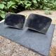 Pair of brass bookends horse Art Deco