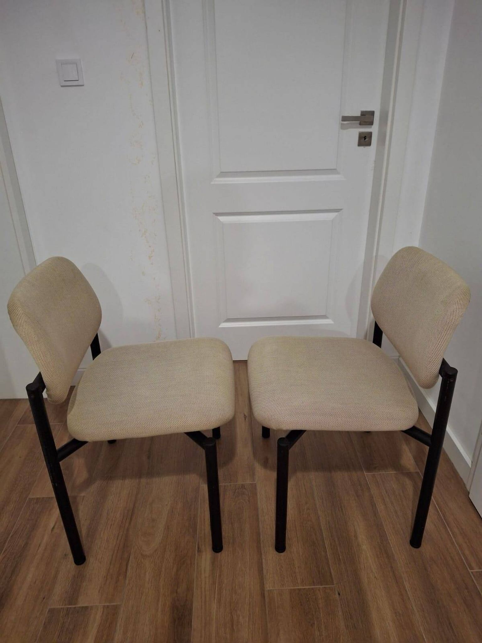Pair of Martin Stoll Chairs, Switzerland, 1980s
