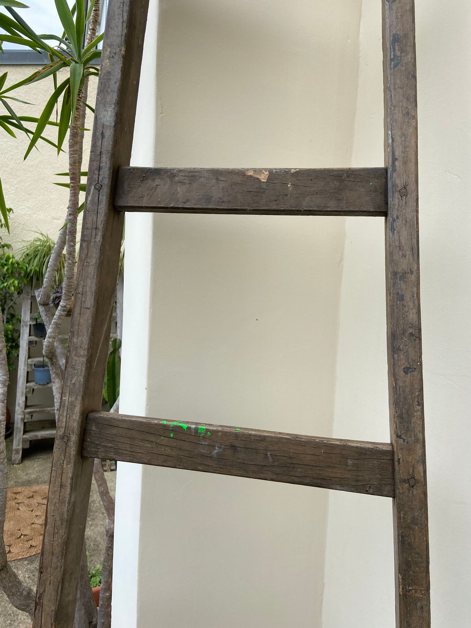 Old vintage painter's ladder