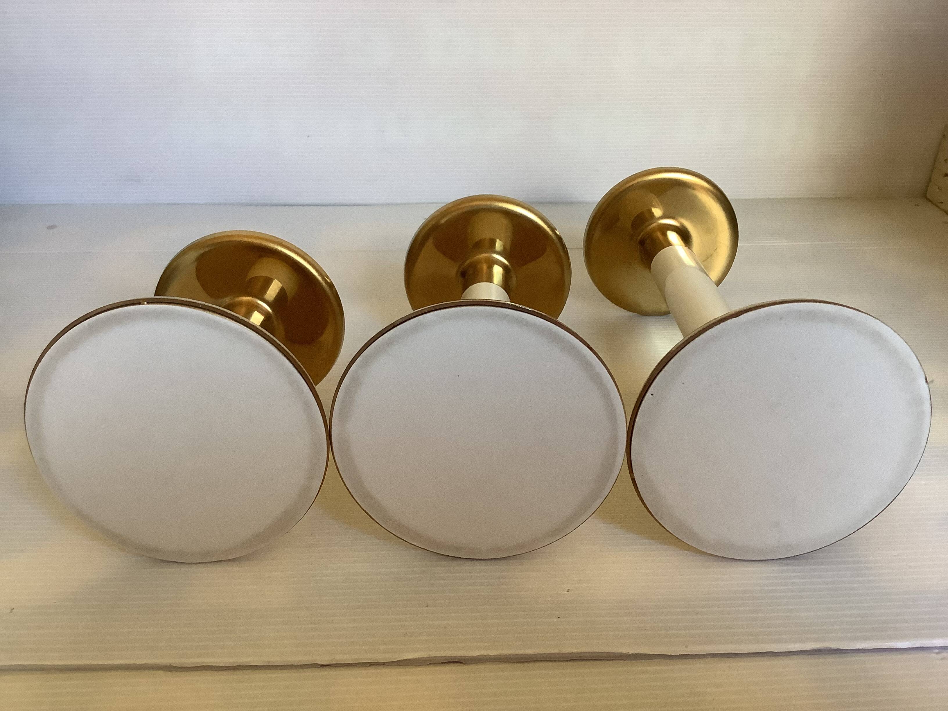 Trio de bougeoirs design Ingegerd Raman scandinave