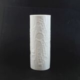 Large vase by gerold-porzellan op-art abstract relief decor 1960s/1970