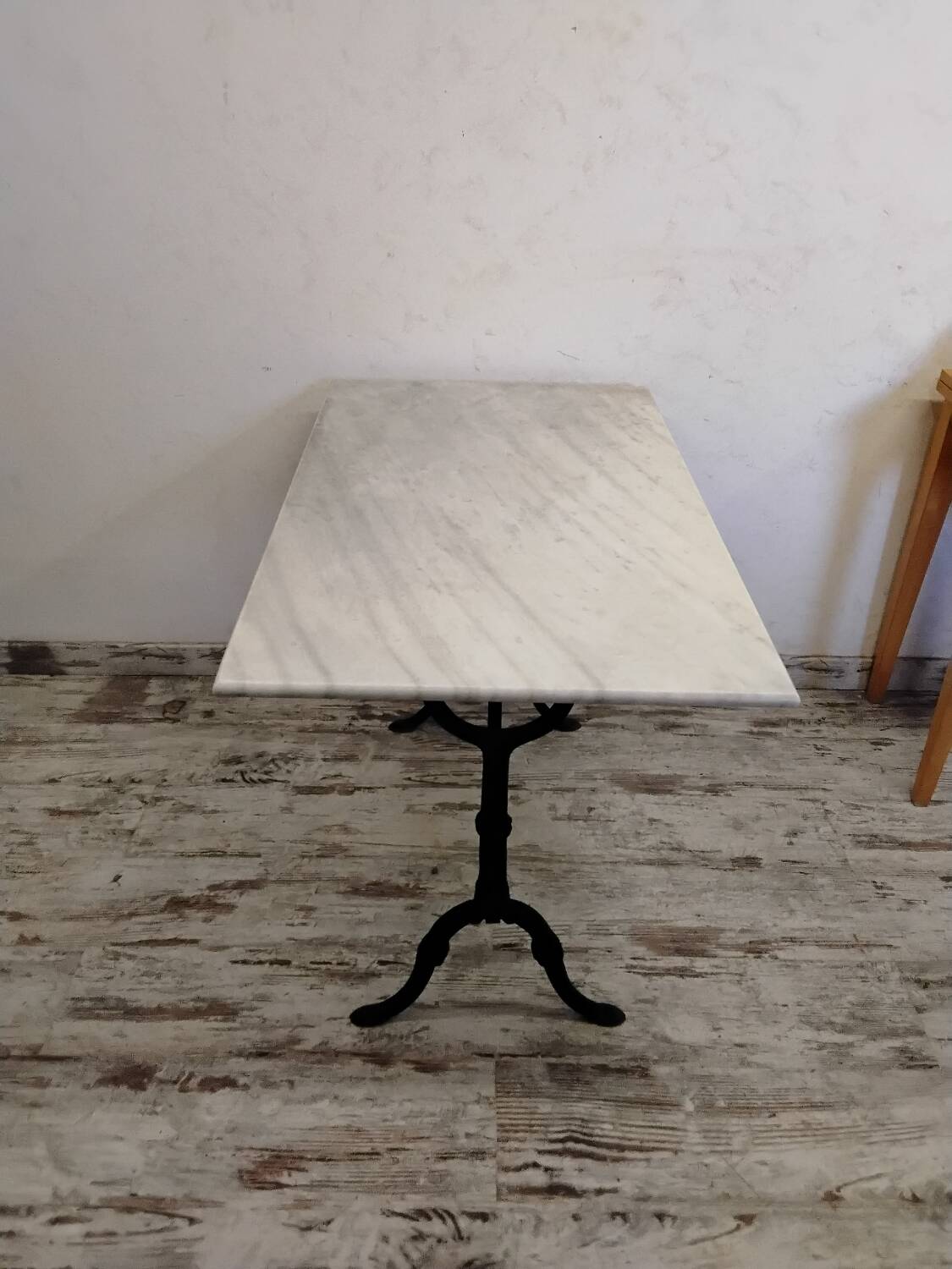 Marble bistro table