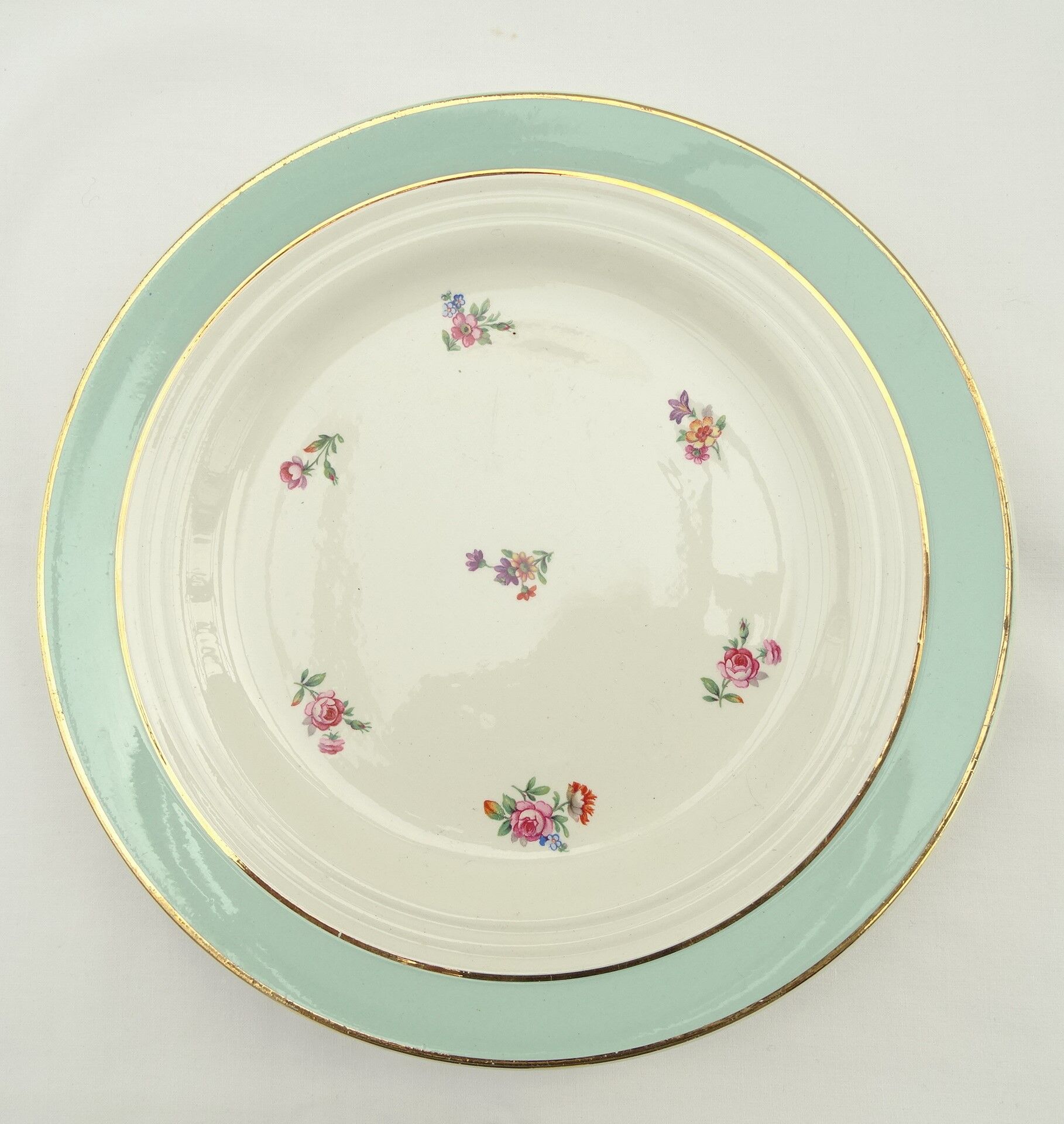 Lot of plates and semi-porcelain dish