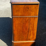 Antique drop-leaf secretary in walnut – Louis-Philippe period (19th century)