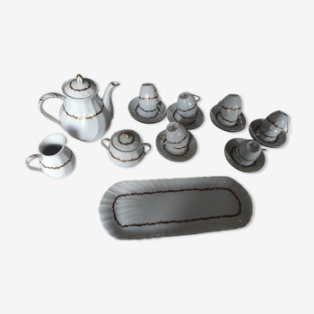 Service à café et dessert 29 pieces porcelaine Bernardaud