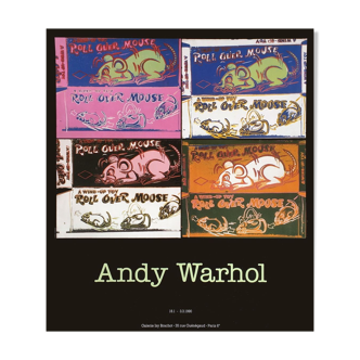 Poster Andy Warhol 1990