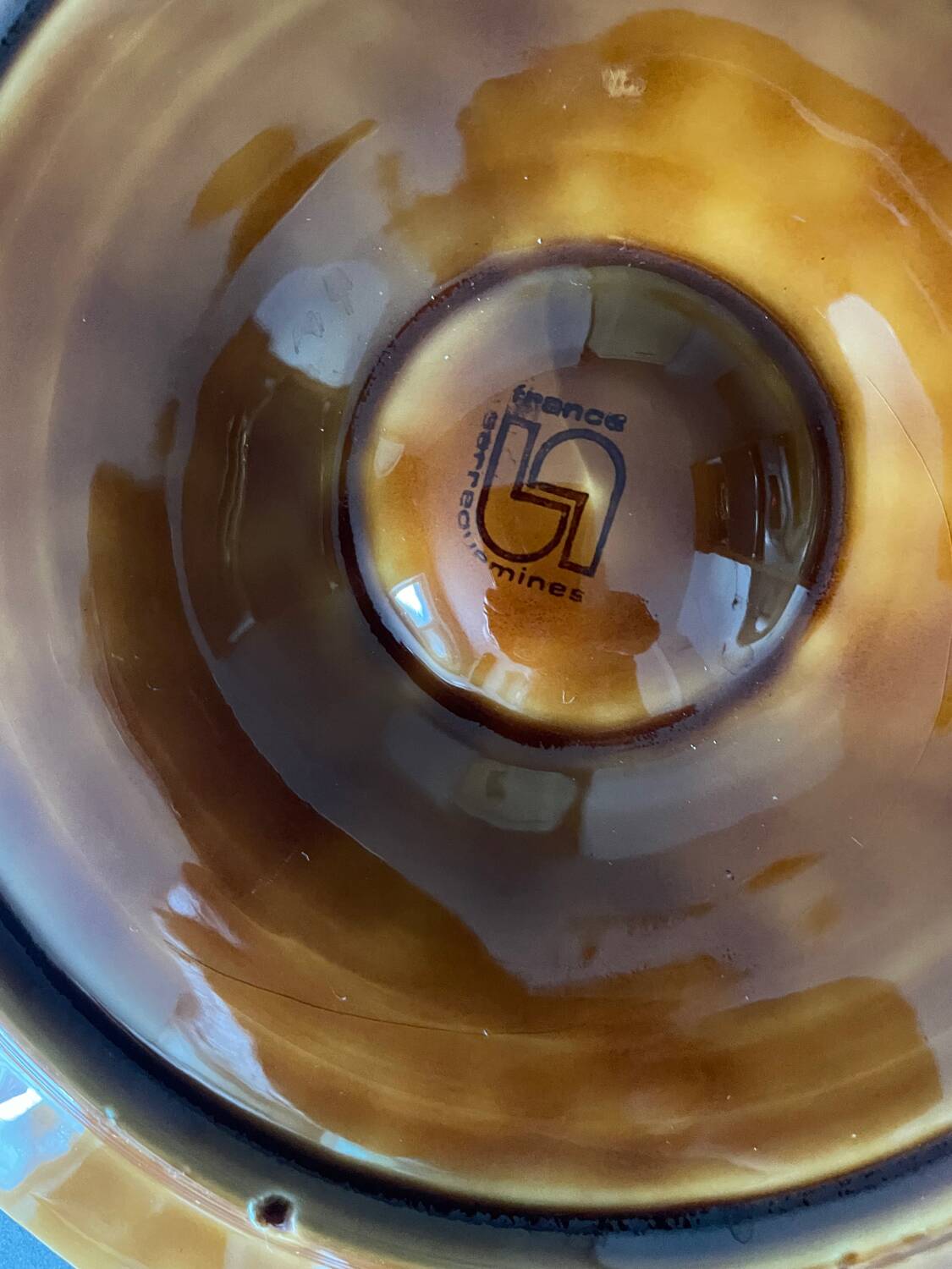 Sarreguemines majolica oyster plates