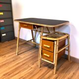 Rattan desk
