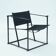 Radboud van Beekum black postmodern cube chair fm62, The Netherlands, 1981