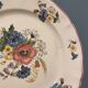 Set of 10 small plates Digoin Sarreguemines, Agreste model