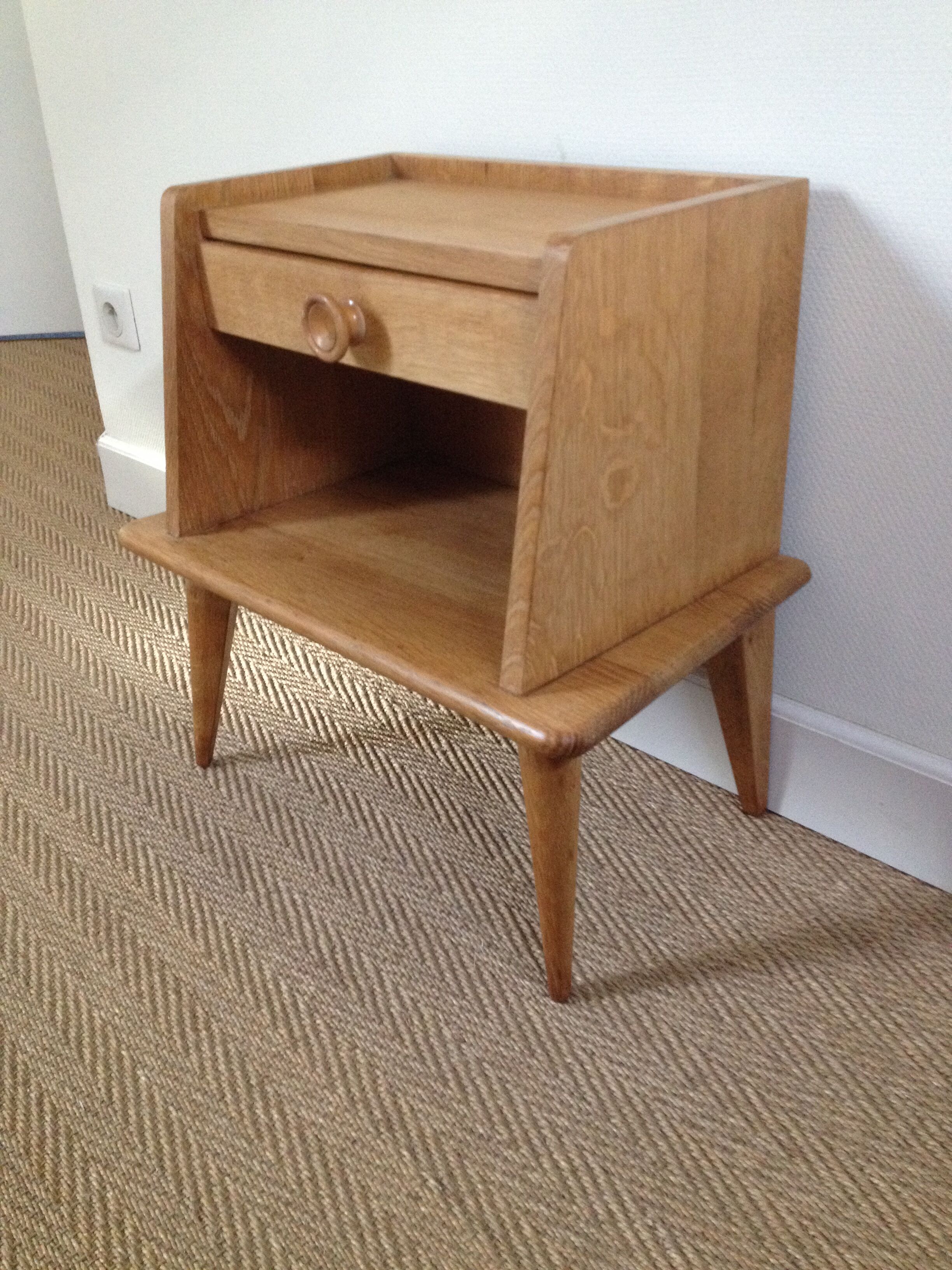 Vintage bedside table