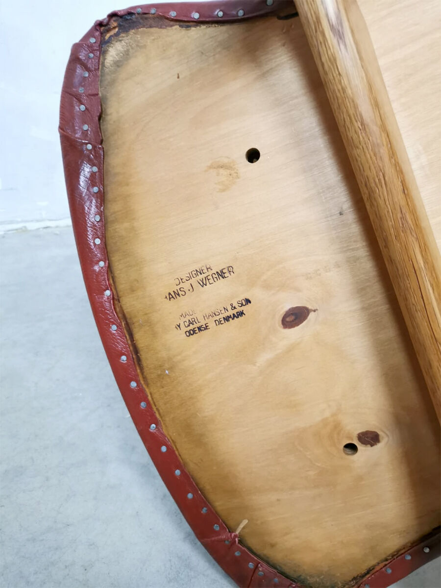 Midcentury danish dining chairs ‘sawbuck’ hans wegner