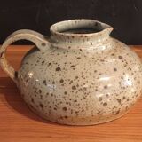 Pyrite stoneware pitcher circa 1960