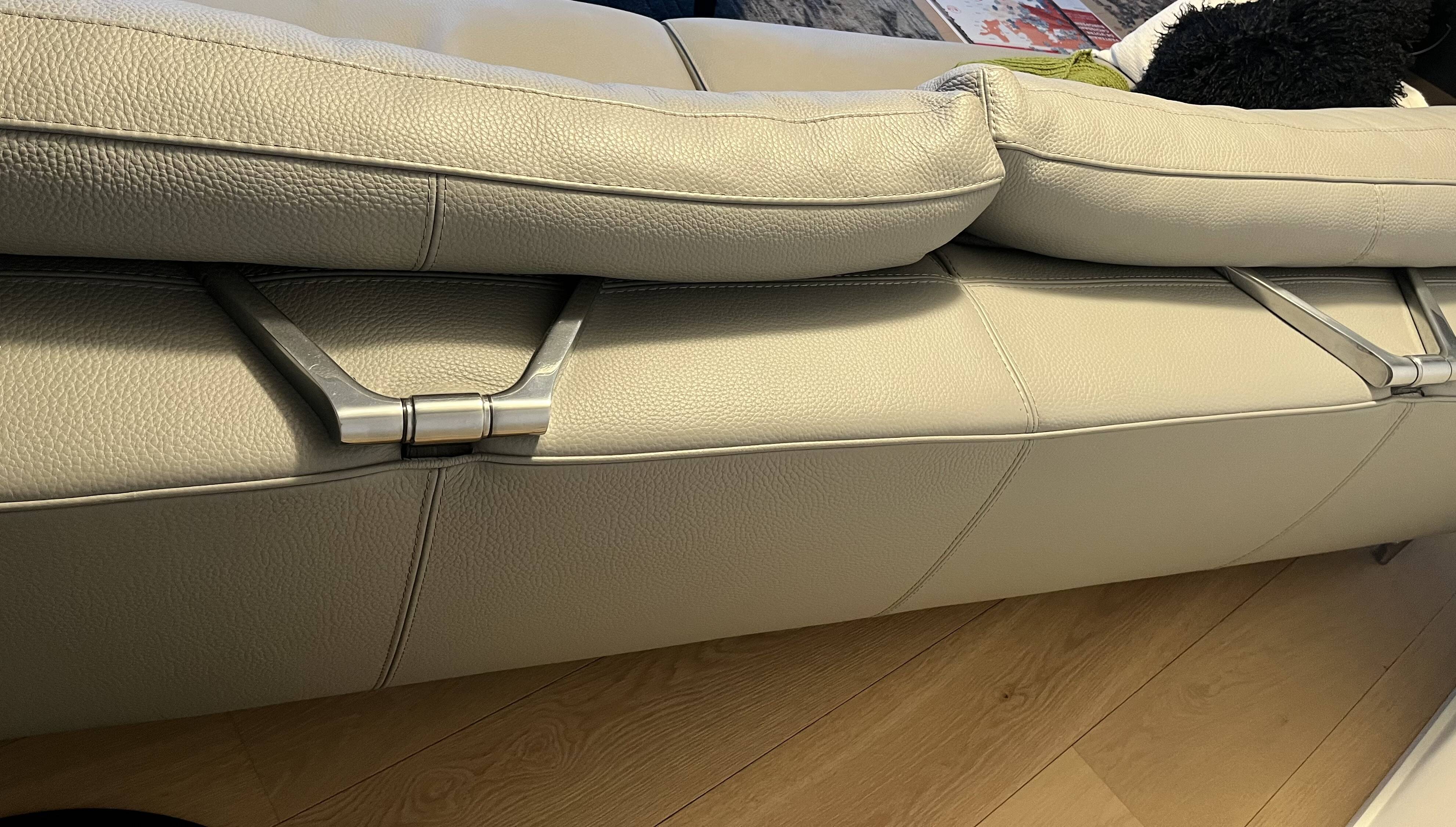 Roche Bobois leather sofa