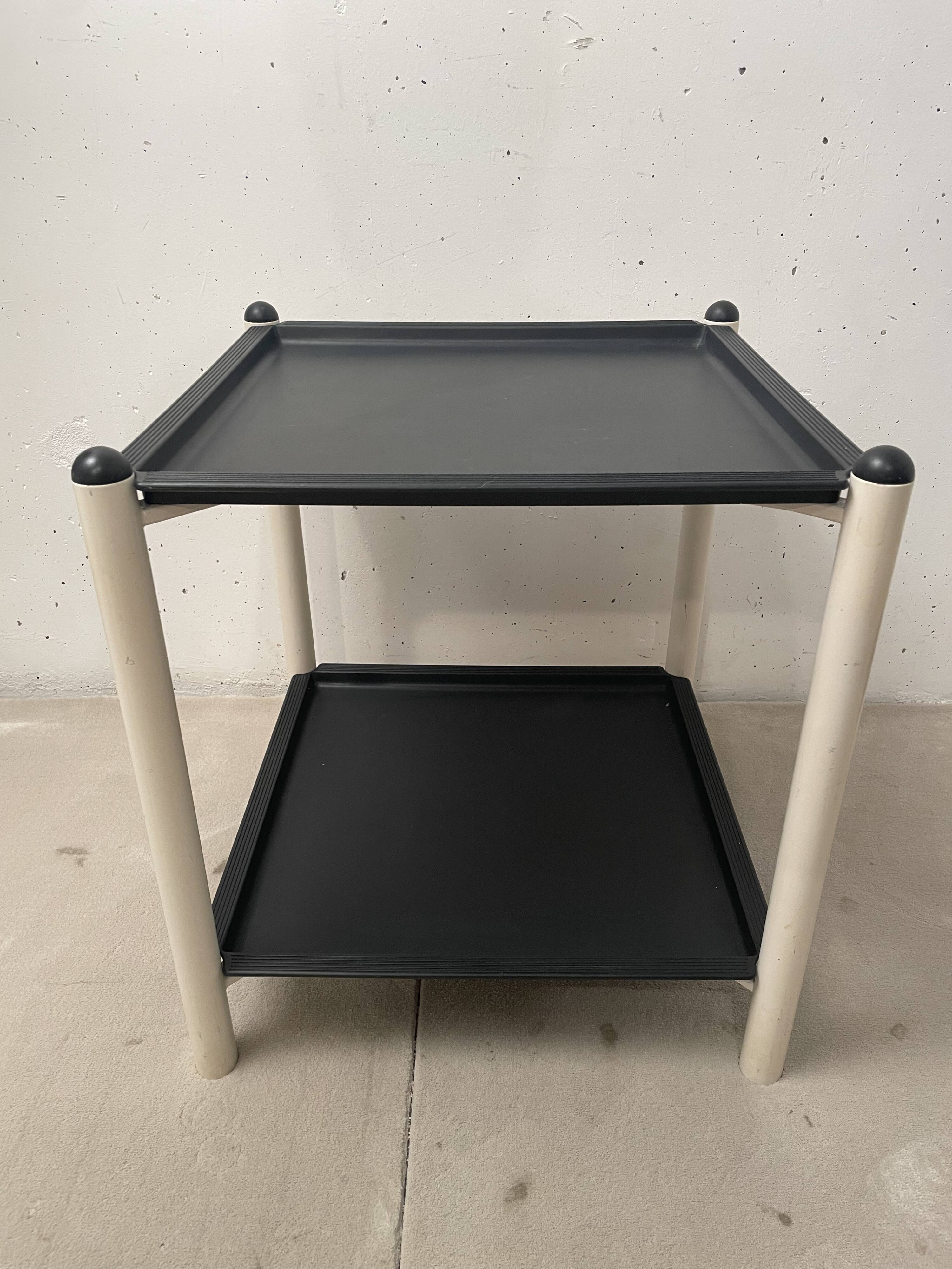 Side table with 2 trays, Magis, Boccato Gigante Zambuso, 1980
