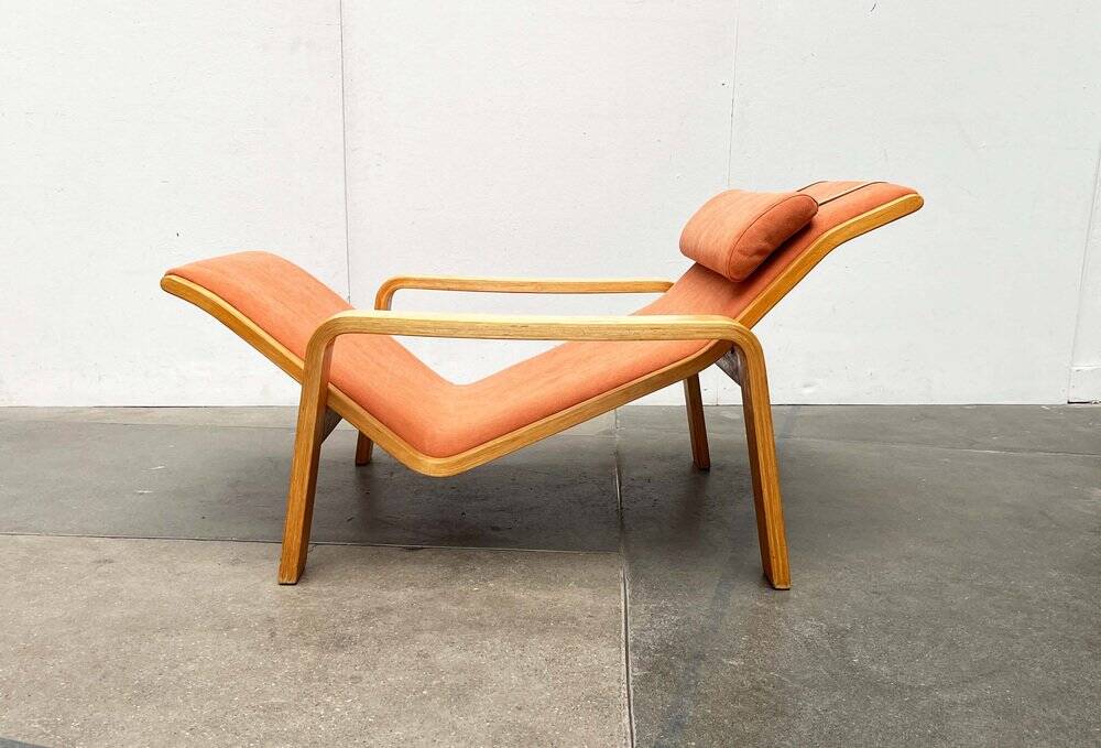 Mid-century modern Pulkka lounge chair by Ilmari Lappalainen for Asko, 1960s.