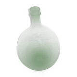 Demijohn green in blown glass 10 litres