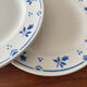 Set of 6 vintage dessert plates Sarreguemines Digoin model Camil