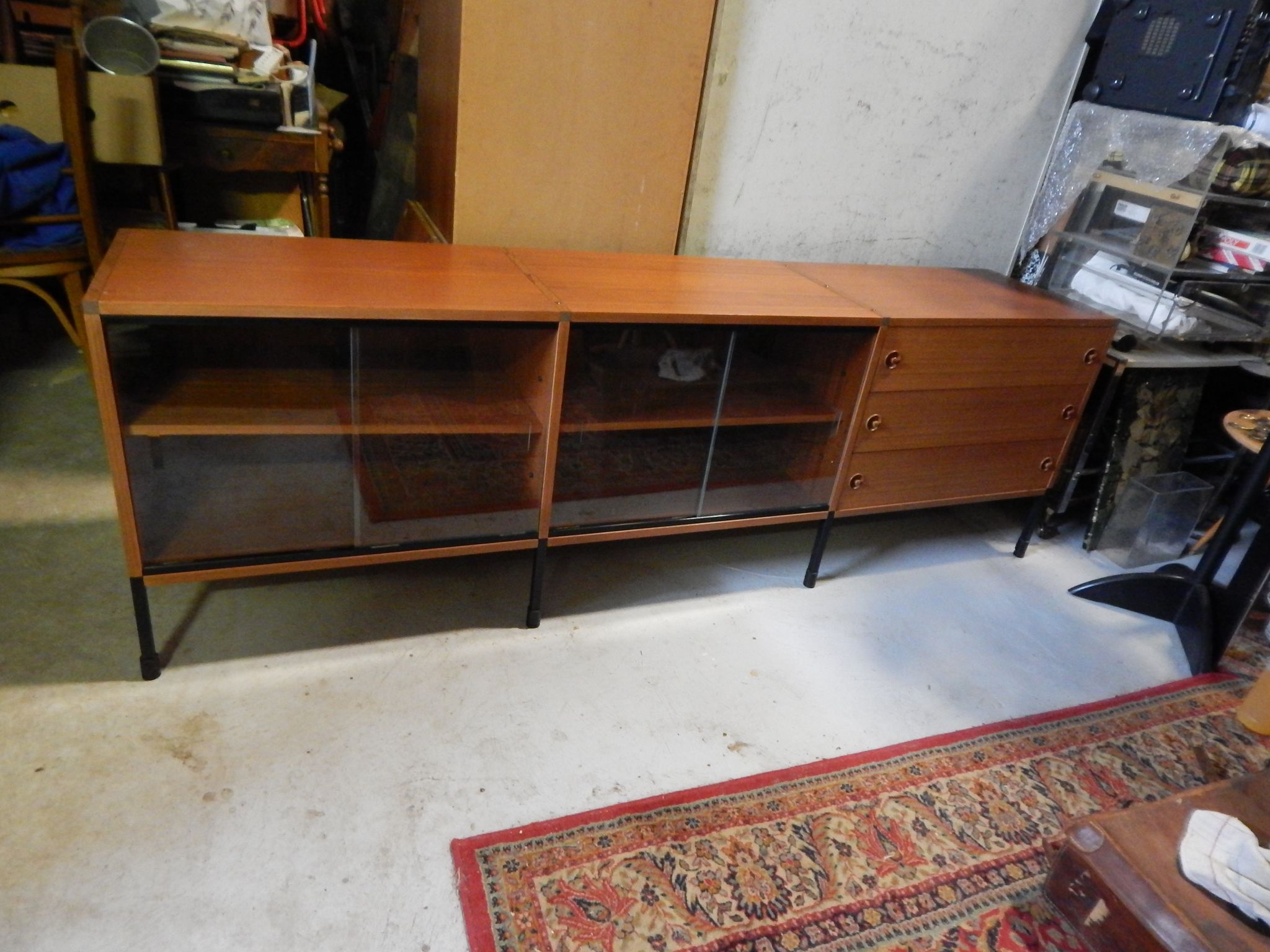 vintage enfilade by ARP minvielle design Guariche-Motte-Mortier year 50