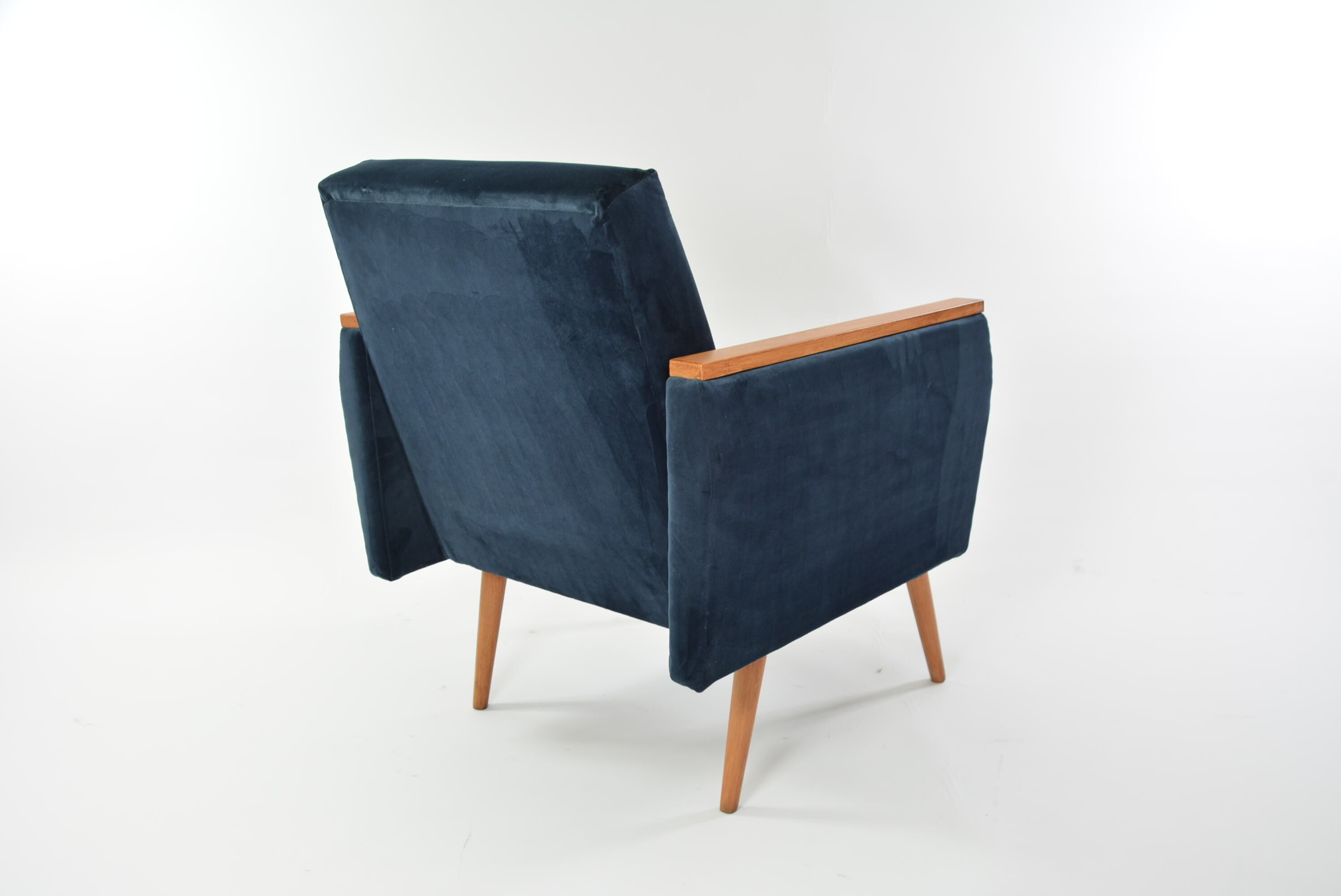 Blue Matisse square chair