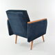Blue Matisse square chair
