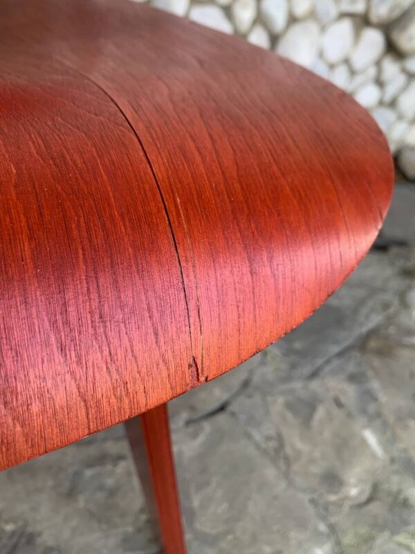 Fauteuil LCW Lounge Chair Eames par Evans / Herman Miller 1950s