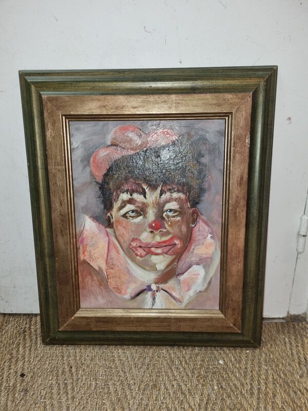 Peinture de Clown de 1980